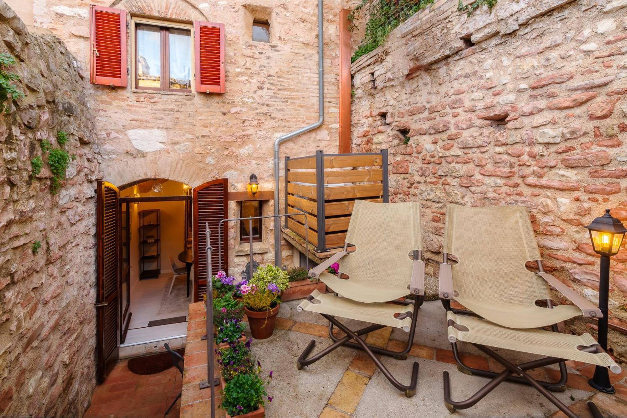 Appartement La Piccola Corte à Spello Extérieur photo